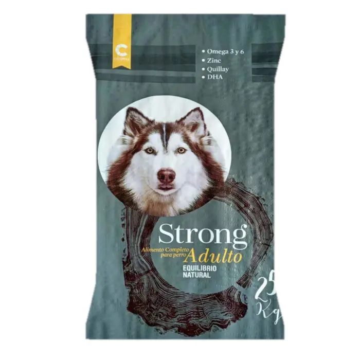 25kg Bopp Printed Dog Food Bag