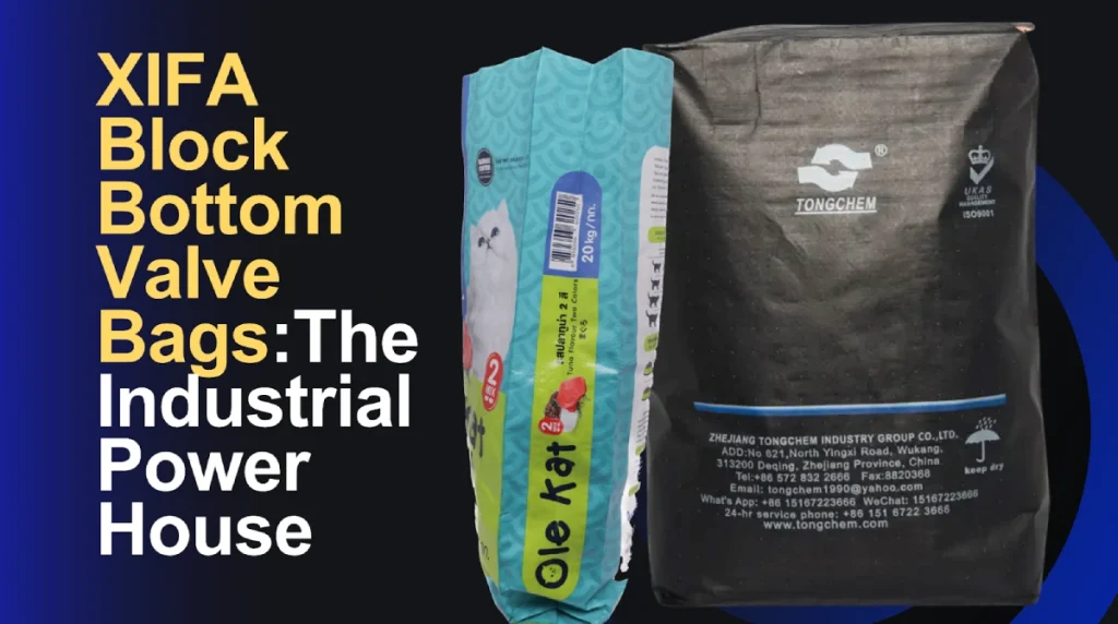 Heavy-Duty Block Bottom Valve Bags for Industrial Packaging