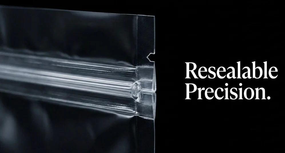 Resealable Precision.