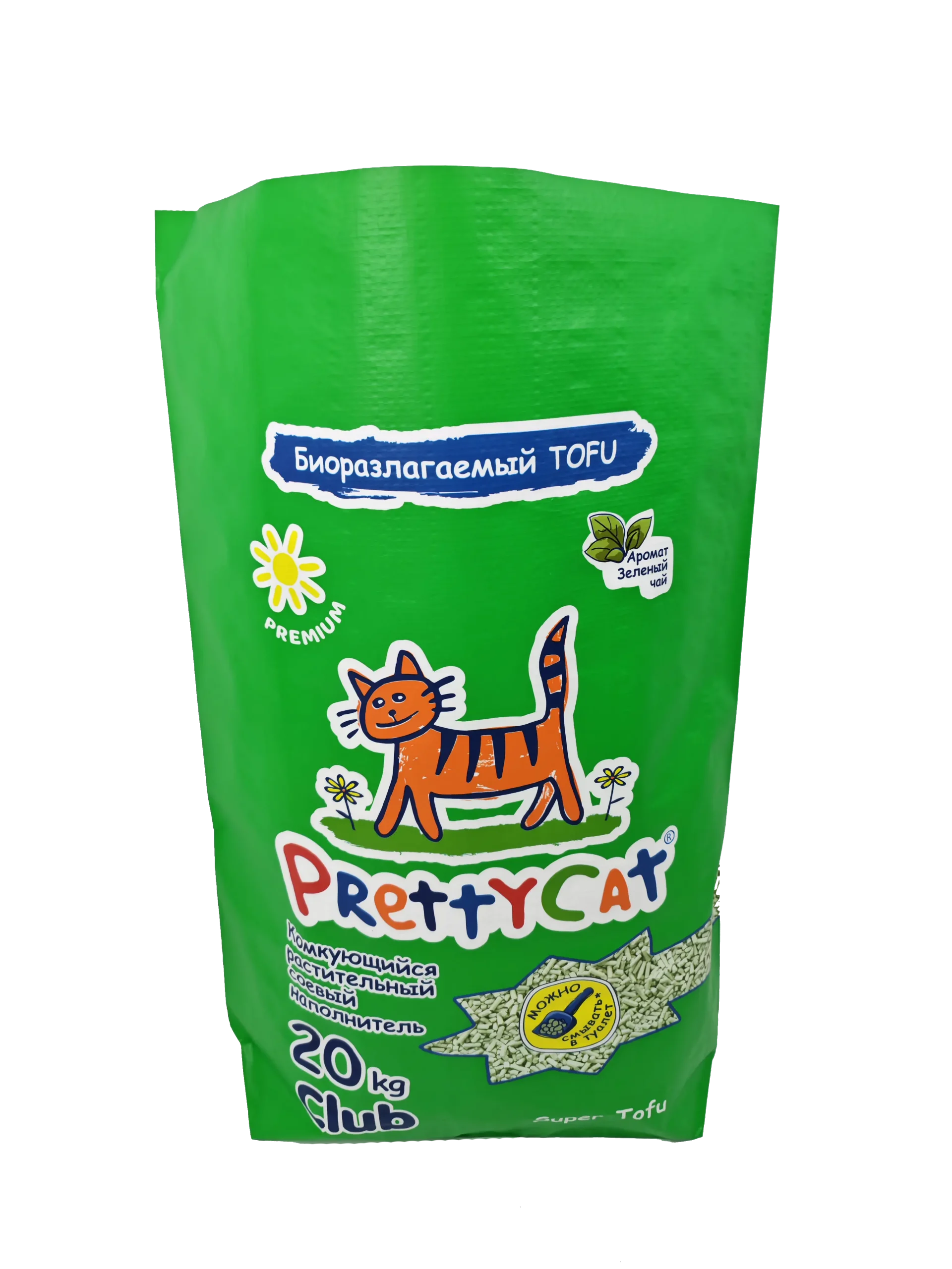 Saco de Areia para Gatos PrettyCat Wood Pellets